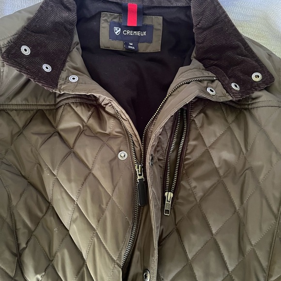 Daniel Cremieux Brown Puffer Jacket Weather-Resistant